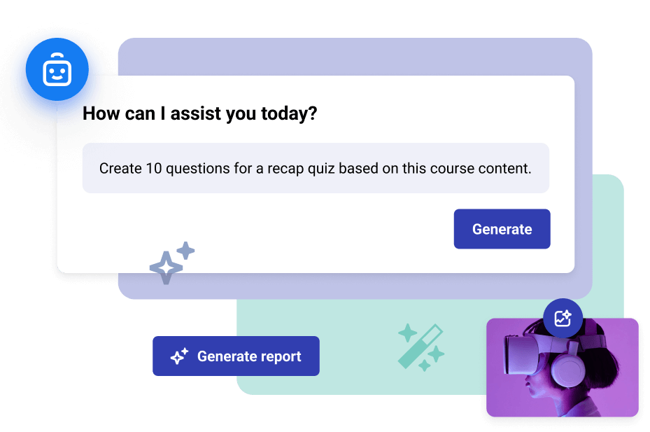 LMS AI feature